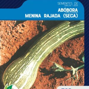 SEMENTES DE ABÓBORA MENINA RAJADA TOPSEED/ 100 - 140 SEMENTES.