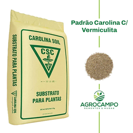 Substrato Carolina Soil Padrão de 45 Litros-Germinação de Semente, Rosa do Deserto Suculenta Morango